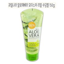 [모비딕컴퍼니] 수분크림 바세린젤리 천연보습크림 다용도크림 영양크림 화장품 피부장벽보호, 잇★ 과일나라 알로에 베라 모이스처 리얼 수딩젤 150, [좋아요], 상세설명참조