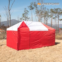 프리폼 캐노피천막 럭셔리 3X6 풀세트 야외 실내 행사용 텐트 포장마차 테라스 바람막이 그늘막 옥상, L민자풀 3X6 백갈백