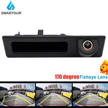 어라운드뷰 후방 사이드 카메라 트렁크 핸들 1080P Fisheye 자동차 후면 카메라 BMW 2 3 5 7시리즈 X1 X3 X, 한개옵션0