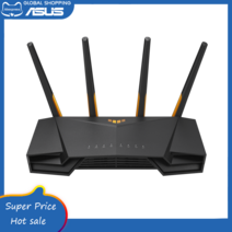 샤오미 인터넷 와이파이 무선 공유기 ASUS TUF GaMing AX3000 V2 듀얼 밴드 WiFi 6 라우터 모바일 게임 모드 포함 3 단계 포트 포워딩 2.5GbpS AiMe, 미국 플러그