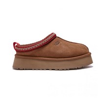 UGG 스티치 칼라 플랫폼 슬리퍼 타즈 체스넛 TAZZ - CHESTNUT 1122553CHE 운임 무료