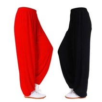 남녀공용 태극권 바지 무술 훈련 쿵푸 90cm-180cm