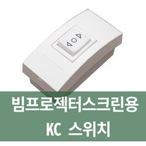플랏플로우 전동빔스크린 스위치, 스크린스위치(KC)+전원코드1.2M
