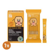 마이니 비타민D3 1000IU 고용량 활성 비타민D 분말 스틱 성인 임산부 성장기 청소년 뼈건강 영양제 스위스산 프리미엄 선샤인 햇살 비타민디, 1박스, 30포