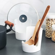 심플한 뚜껑 국자 스탠드, 1개