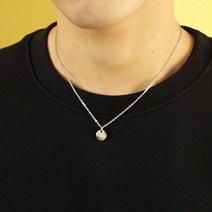 변색안되는 10mm코인 써지컬스틸 목걸이 남녀공용 남자 남성 실버 체인 무변색 여자 여성 학생 자체제작 기획가