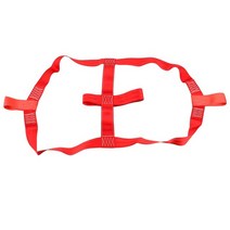 오토바이방석 슈퍼커브시트 오토바이시트 스쿠터시트 고정 고정 웨빙 벨트 모토 액세서리 오토바이 운송 타이 다운 오토바이 리어 휠 스트랩 안전 유니버설, 빨간색