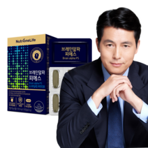 뉴트리원 뇌영양제 포스파티딜세린 식약처인증 인지력 개선 식물성캡슐 은행잎추출물 비타민E 셀렌칼슘, 1박스, 30캡슐