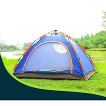 원터치 방수 낚시텐트 HYT001 방수텐트 2-3인용 텐트, HYT001 자동텐트_밀리터리