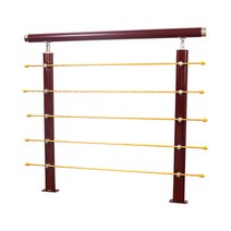 펜스망 현관문 휀스 간편한설치 철제 유리난간 핸드레일 대문 펜스 스텐 주차금지표지판, C세트 5열 멘트 1m(풀세트)