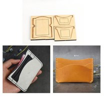 홈공방 가죽공예 모양 펀치 패턴 몰드 easymaking cardholder die, 스티치 몰드