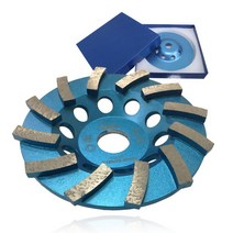 우수다이아몬드 면갈이평컵 5인치, 1개