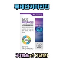 광동 루테인지아잔틴 복합추출물 비타민 아연 구리 눈건강 30캡슐 (1달분)