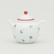 [와드몰] [2310040] 경덕진 분채 세잎클로버 차호, 상세 설명 참조