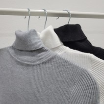 여성골지니트탑 이너 터틀넥티 kkang*57913826EA