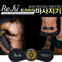 (국내산)레쥬플러스 휴대용 EMS 저주파마사지기계, 단품