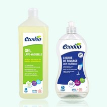 [식세기 입문세트] 에코두 프랑스 식기세척기세제 1000ml + 린스500ml, 1개, 1500ml