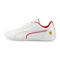퓨마 네오 화이트레드 패션 신발 운동화 스니커즈 PUMA Scuderia Ferrari Neo Cat Motorsport Shoes