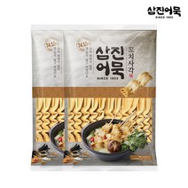 [삼진어묵][냉동] NEW꼬치사각(1016g) x2, 삼진어묵