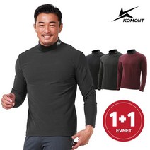 코몽트 시보리 기모 반목티셔츠 K14MB0101