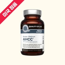 키노코 플래티넘 AHCC 표고버섯 균사체 캡슐 알파글루칸/kinoko platinum 베타글루칸 미국정품 직구