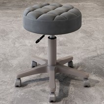 동글이 바퀴 미용의자 피부샵 진료실 보조 헤어샵 높이조절 진찰 회전 관리실 네일삽, 그레이브레드-그레이바-그레이용휠