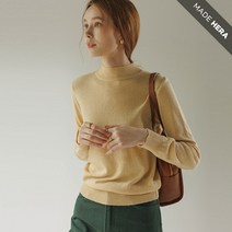 [시크헤라] [MADE HERA] 라떼캐시미어반목니트-388110