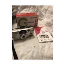 캐논 프리마 줌 85N 35 mm 콤팩트 카메라 사용하기 쉬운 필름 수동조작