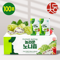 즙장인 일등자연 놀라운 노니즙 주스 노니진액, 70ml, 100포