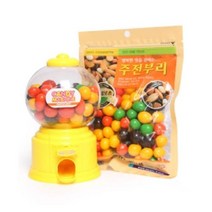베이비 캔디머신+땅콩초코볼 200g, 꿀도매꿀소매 핑크, 꿀도매꿀소매 본상품선택