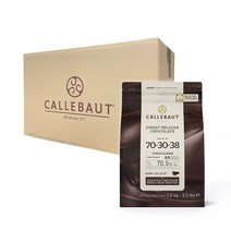 3413. 칼리바우트 다크 (70.5%) - 2.5kg x 4개(한박스) [하절기 아이스박스 배송비 무료], 4개