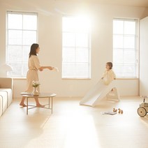 롤베이비 착한 롤매트 층간소음방지 아기 유아 거실 복도 놀이방 셀프시공 매트 4colors, 아이보리