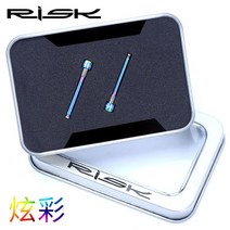 유압프레스 소형 미니 탁상 유압프레스 소형 미니 탁상 위험 2 pcs 자전거 유압 디스크 브레이크 볼트 브레이크 패드 mtb 자전거 티타늄 합금 플러그, 무지개