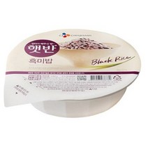 햇반 흑미밥, 210g, 1개