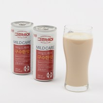 (631923) 그린비아/마일드케어/일반식/식사대용/영양보충식/경장영양/이중포장 배송비x, 구수한맛, 30캔