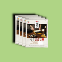 CJ 명가 김밥 김 20g x4개 (총30매)