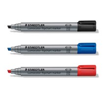 [스테들러] 루머칼라플립차트마카 356B(1타 10개), 블랙