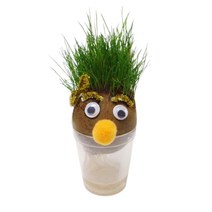 어린이 톱밥 잔디인형 키트 5인 토피어리 어린이집 만들기 저학년 diy, 1개