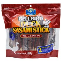 펫클럽 벨버드 사사미 스틱 500g 오리, 단품