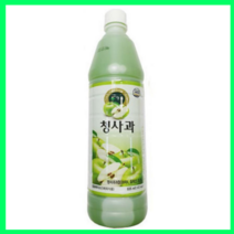 청솔 청사과 음료베이스 / 과일원액, 2개, 835ml