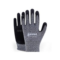 벡셀 LATEX MICRO 안전장갑 코팅장갑 반코팅장갑 작업장갑 라텍스장갑 1개 L사이즈, 1개입