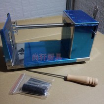 회오리 감자 기계 아코디언 버터구이 토네이도 커터 회전 슬라이서 나선형 절단 감자칩, 오리지날 칼날 2개+구멍내기를 보내는 포테이토 머신
