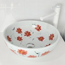탑볼형 9506 코스모스 세면기, 1개