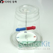 자석나침반 만들기 4인세트과학수업 키트 실험교구 영재 과학의날행사, 본상품