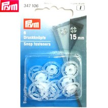 패브릭샵 독일프림 투명프라스틱스냅단추13mm12개입