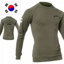 기모맨투맨 군용 ROKA 로카 티셔츠 국방색 카키 맨투맨 남자맨투맨 스웻셔츠 남성맨투맨 군용품 방한 트레이닝복 밀리터리 맨투맨티셔츠 밀리터리룩