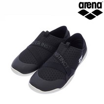 아레나 남여공용 아쿠아 슈즈 메시 논슬립 물놀이 신발 블랙