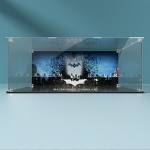 레고장 피규어 레고 건담 장식장 진열장 레고 브릭 배트맨 배트모빌 텀블러 방진 투명 디스플레이 케이스용, 04 Style 4_01 50x30x20cm