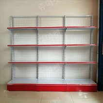 편의점 슈퍼 매대 과자 빵 진열대 피씨방 문구점 수납 미니 스낵바 진열장, 1, 단면 길이 2.7m 높이 1.8m 4층