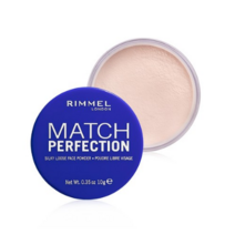 림멜 매치 퍼펙션 실키 루즈 페이스 파우더 10g, 001 TRANSPARENT, 1개